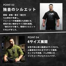 画像をギャラリービューアに読み込む, GOLD'S GYM × IRON NERVE COLLABORATION T-SHIRTS JURASSIC EDITION
