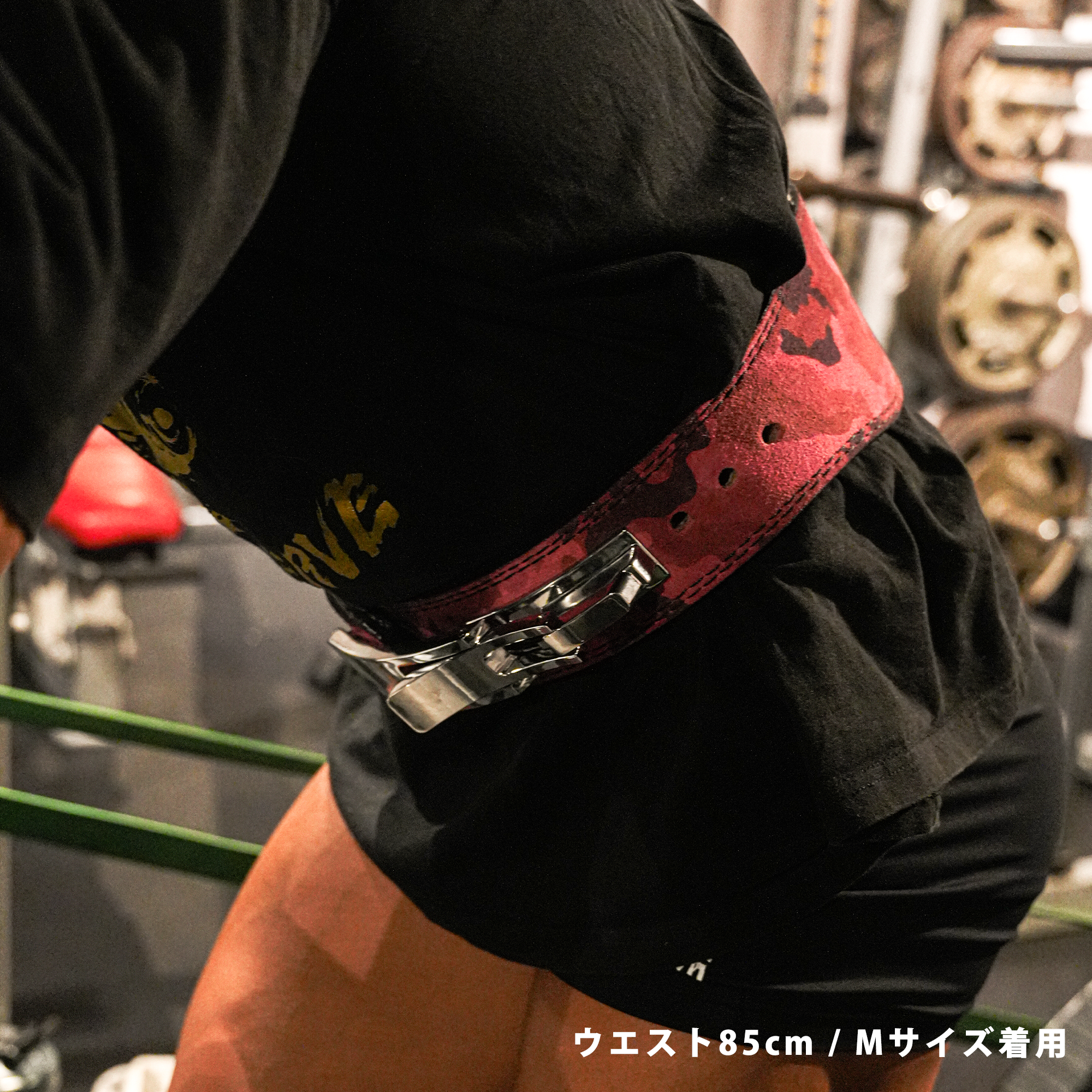 ジュラシック木澤 ジュラシックギア レザーベルト サイズL サイン入り JURASSIC GEAR オリジナルレザーベルト