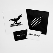 画像をギャラリービューアに読み込む, JURASSIC GEAR オリジナルステッカーセット - vol.1
