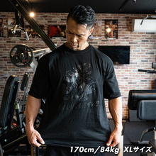 画像をギャラリービューアに読み込む, 【セット販売④】脚トレ「ブラック」Tシャツ × スパッツ × バンド ~ 本気の脚トレセット~
