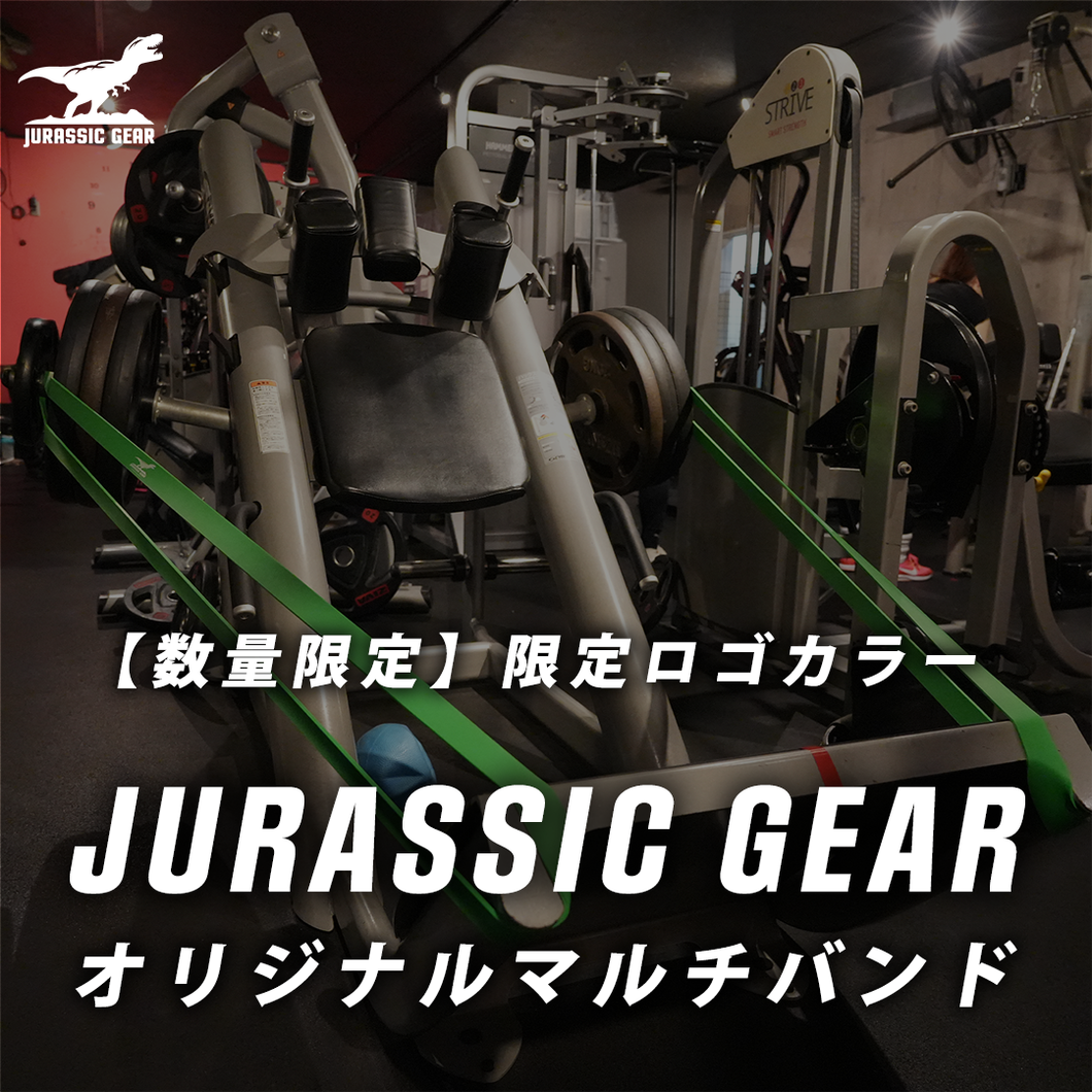 【数量限定】JURASSIC GEAR オリジナルマルチバンド限定ロゴカラー